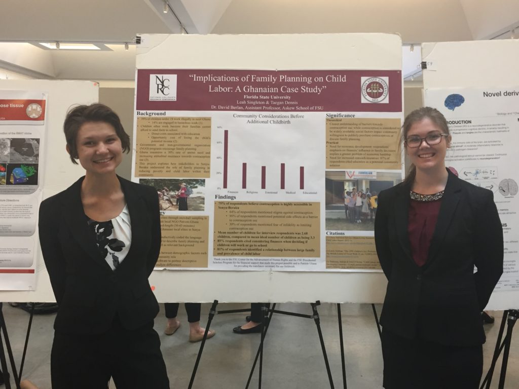 Interns Present Research at Harvard University - “Implications of Family Planning on Child Labor: A Ghanaian Case Study”